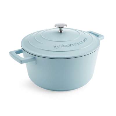Кастрюля из литого аллюминия PASTEL BLUE 4 л MC Kitchen Craft MCMCRD24SKY