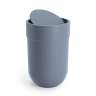 Корзина для мусора с крышкой touch, 6 л, голубая UMBRA 023269-1050