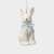 Подвеска декоративная, 7 см, фарфор P, молочная, Кролик с бантом, White Rabbit ANNA LAFARG ANLAF-CQCAZ1