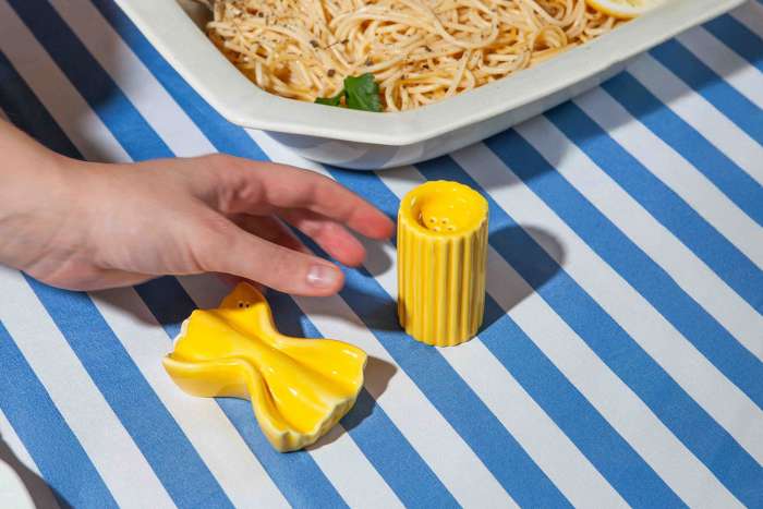 Набор из солонки и перечницы dolce vita, farfalle & macaroni DOIY DYSPEDVFR
