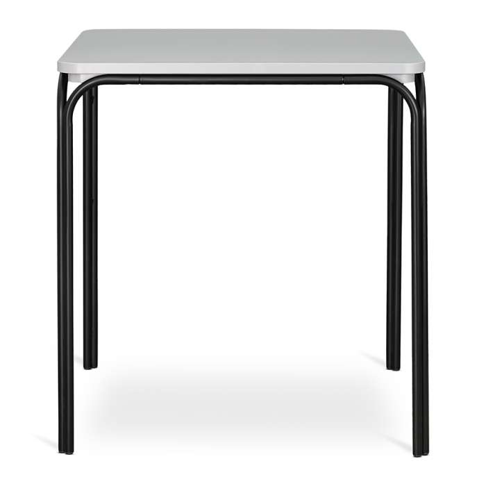 Стол обеденный ror, 70х70 см, черный/серый LATITUDE RORTBL_D_SQBKGRGR70