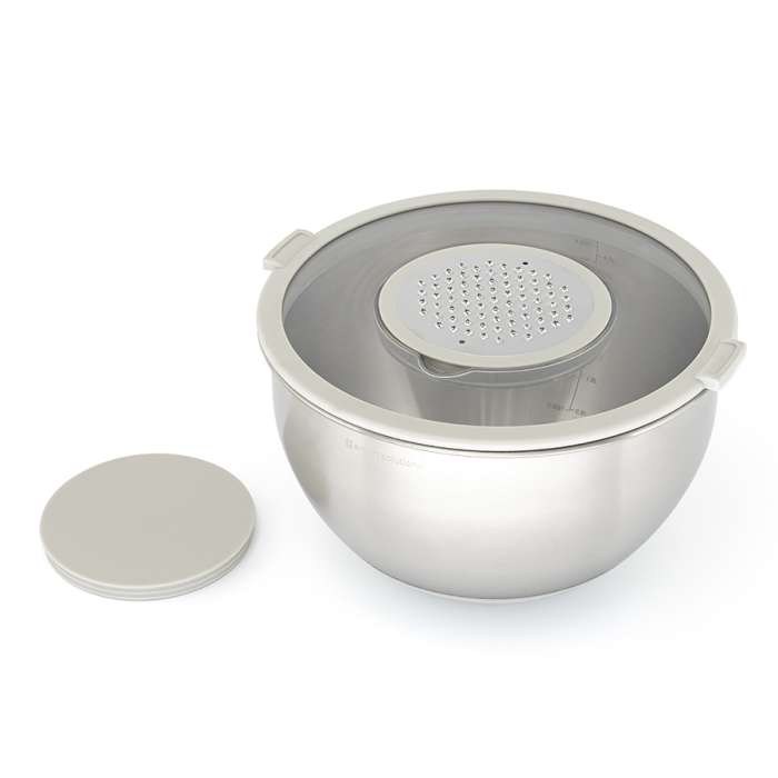 Миска стальная balance с крышкой и терками, 5 л Smart Solutions SS0000417