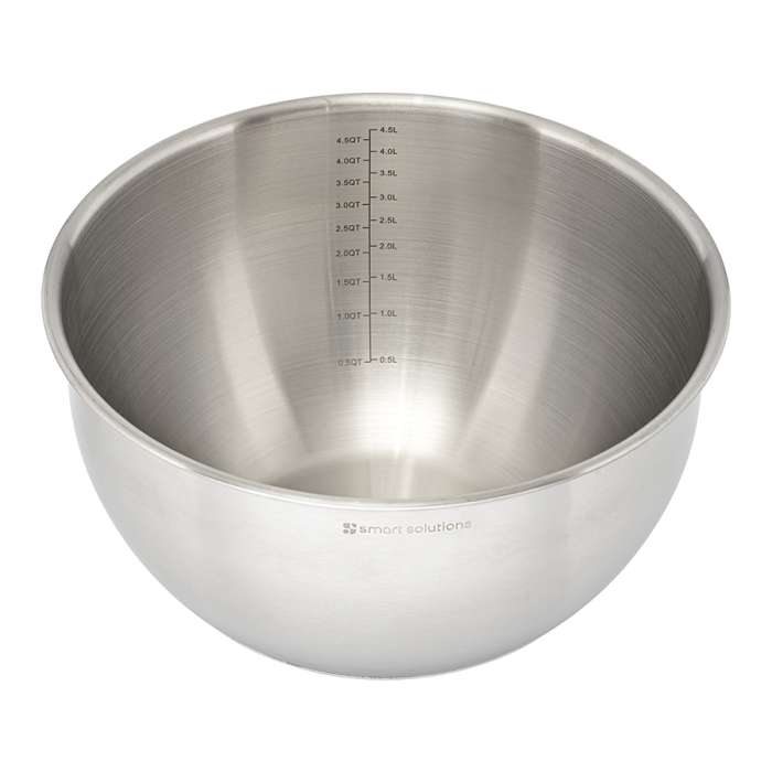Миска стальная balance с крышкой и терками, 5 л Smart Solutions SS0000417