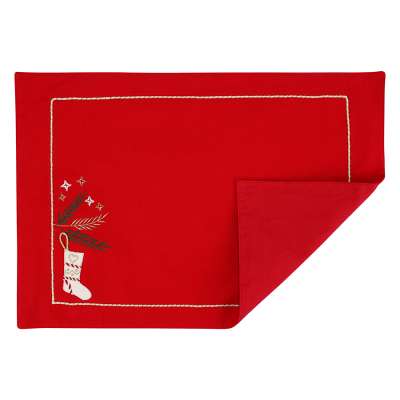 Салфетка под приборы winter wishes из коллекции new year essential, 33х48 см Tkano TK25-PM0021