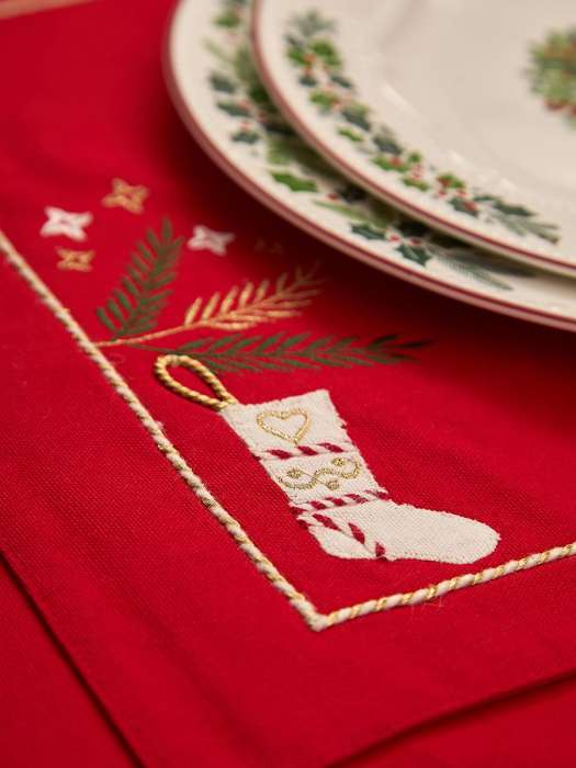 Салфетка под приборы winter wishes из коллекции new year essential, 33х48 см Tkano TK25-PM0021