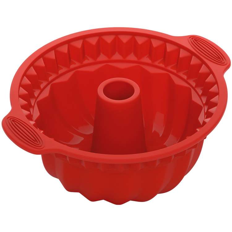 Форма для круглого кекса глубокая, силиконовая, 28x24x10 см, NADOBA, серия MÍLA 762019