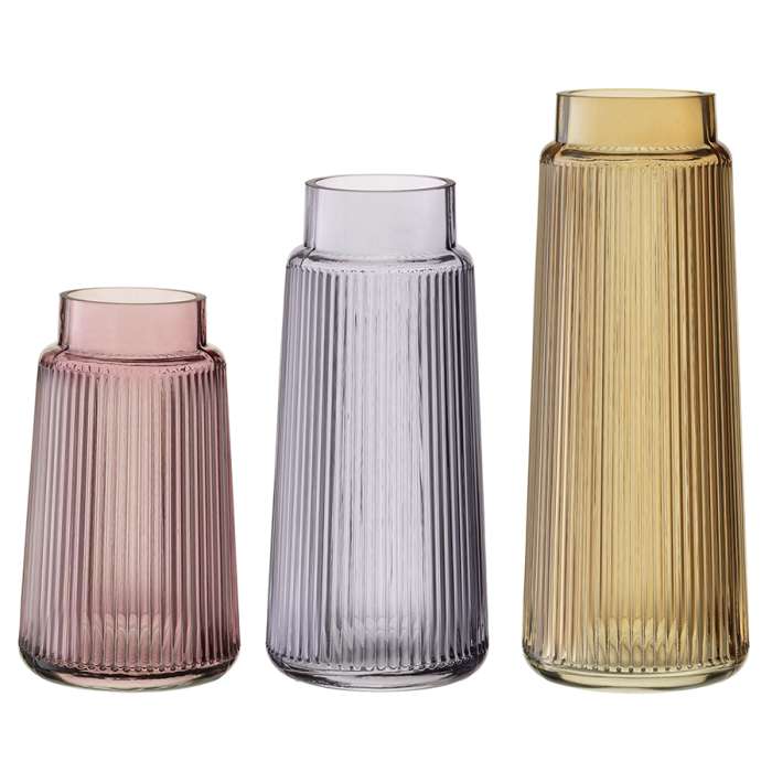 Ваза noemi, 24 см, серо-синяя Bergenson Bjorn BB00009