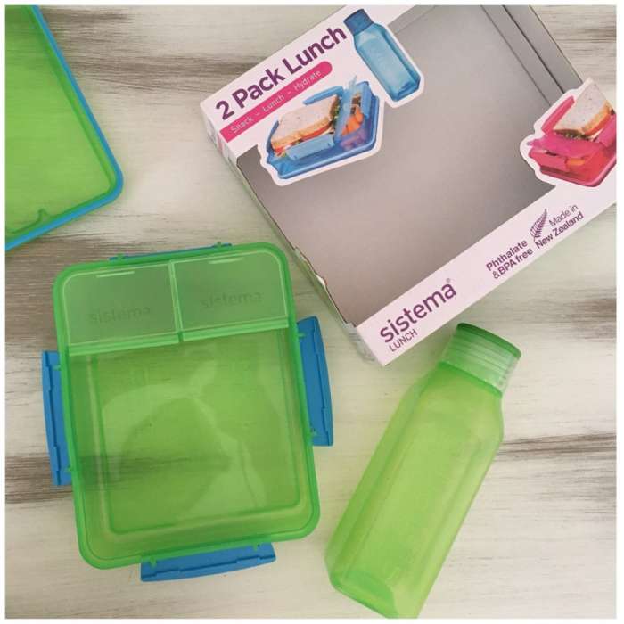 Набор Lunch: контейнер 975 мл и бутылка 475 мл   SISTEMA  1597