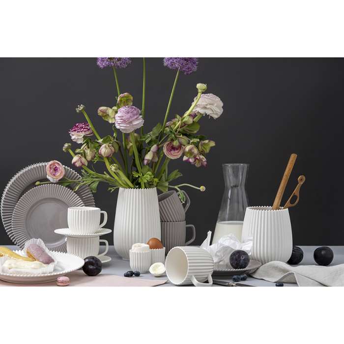 Набор из двух подставок для яиц белого цвета из коллекции edge, s Tkano TK23-TW_EGG0003