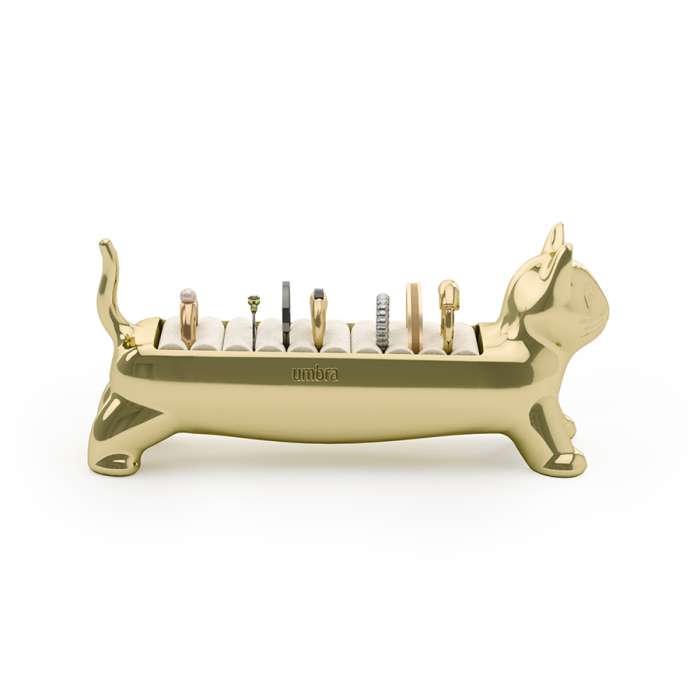 Держатель для колец ali cat, латунь UMBRA 1023419-104