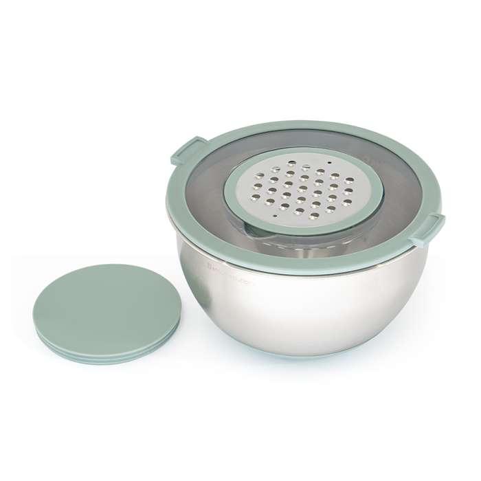 Набор стальных мисок balance с крышками и терками, 1,5 л/3 л/ 5 л Smart Solutions SS0000418