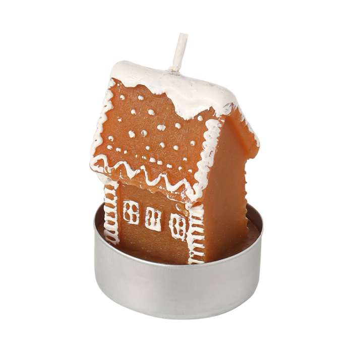Набор декоративных свечей gingerbread houses из коллекции new year essential, 6 шт. Tkano TK25-NY_CND0005