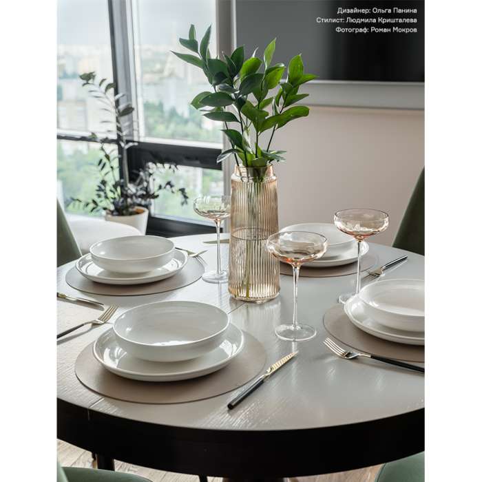 Ваза noemi, 28 см, коричневая Bergenson Bjorn BB000010