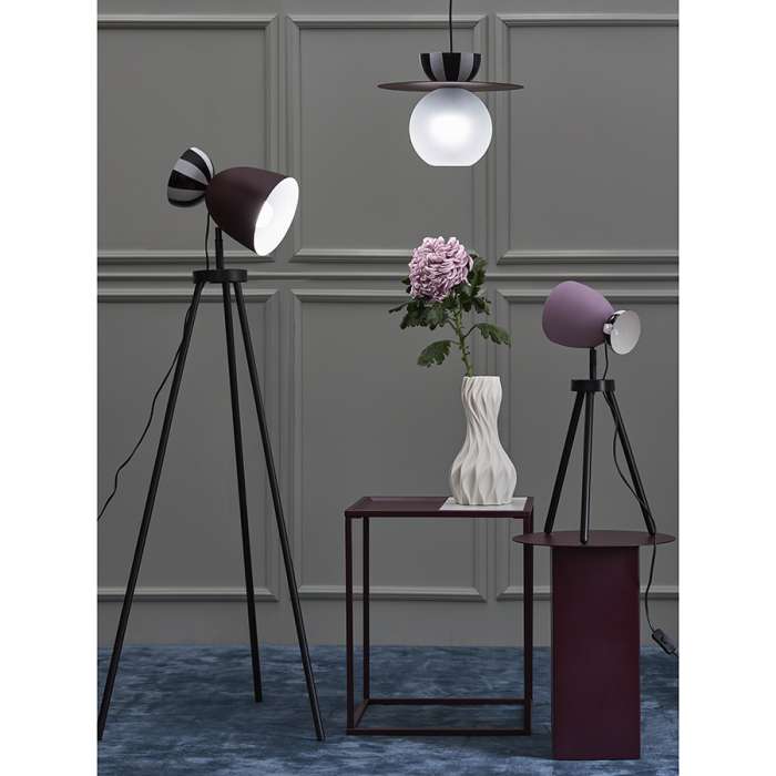 Столик кофейный mayen, 45х45 см, белый/сливовый Bergenson Bjorn BB0000486