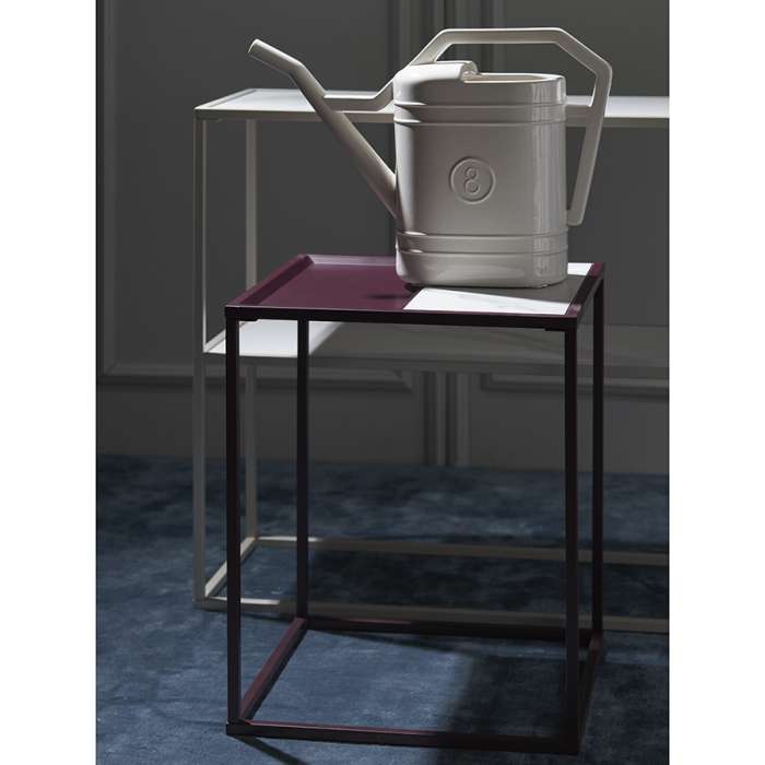 Столик кофейный mayen, 45х45 см, белый/сливовый Bergenson Bjorn BB0000486