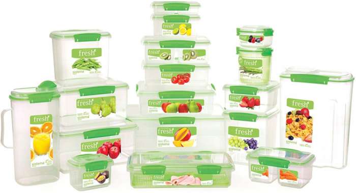 Набор (3шт) контейнеров 1,2л FRESH SISTEMA 951630