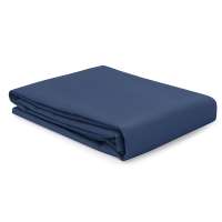 Простыня из премиального сатина темно-синего цвета из коллекции essential, 180х270 см Tkano TK24-SH0011