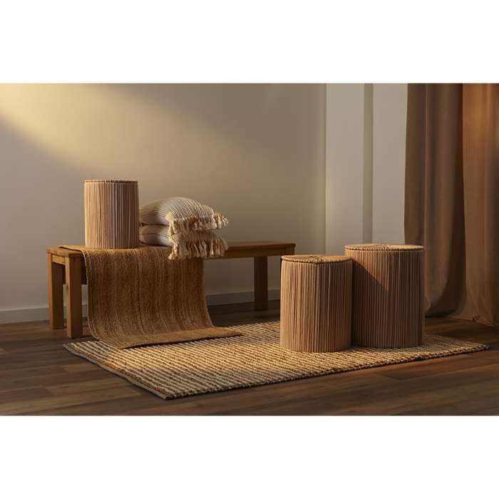 Корзина плетеная dholak beige из коллекции ethnic, размер l Tkano TK24-ST_BA0040