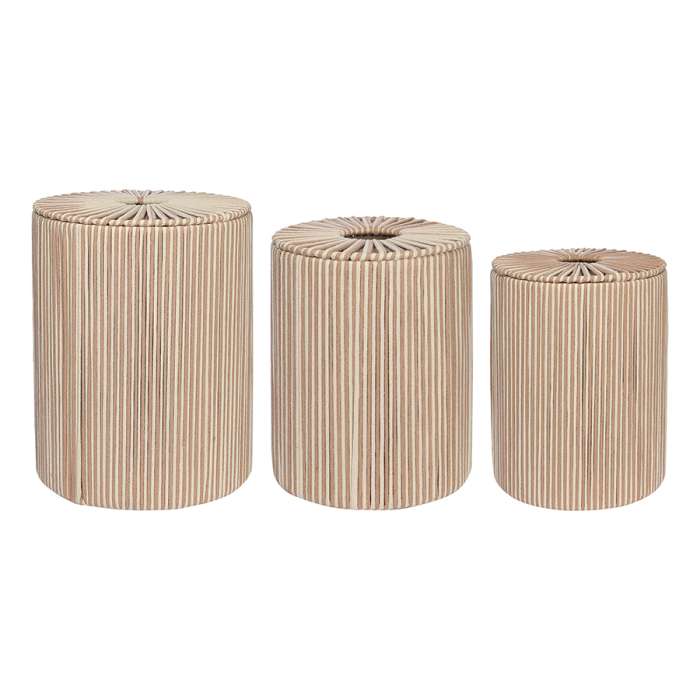 Корзина плетеная dholak beige из коллекции ethnic, размер l Tkano TK24-ST_BA0040
