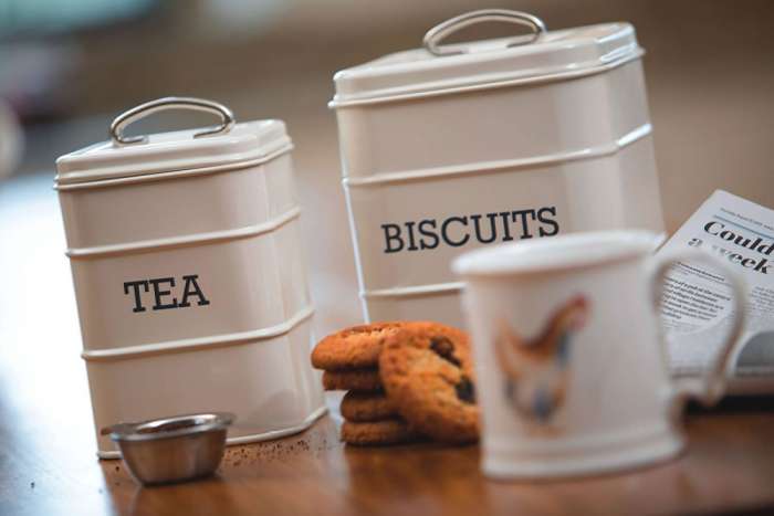 Емкость для хранения печенья Living Nostalgia Creamy KITCHEN CRAFT LNBISCCRE