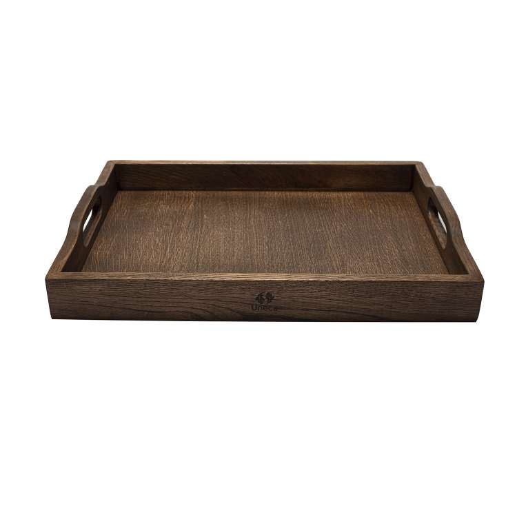 Uneca Поднос дубовый с ручками 50х36х6 Uneca ДРБ-938/2