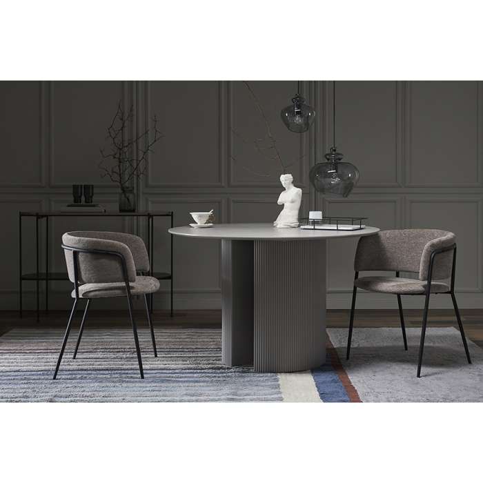 Стул helning, мягкий шенилл, капучино Bergenson Bjorn BB0000656