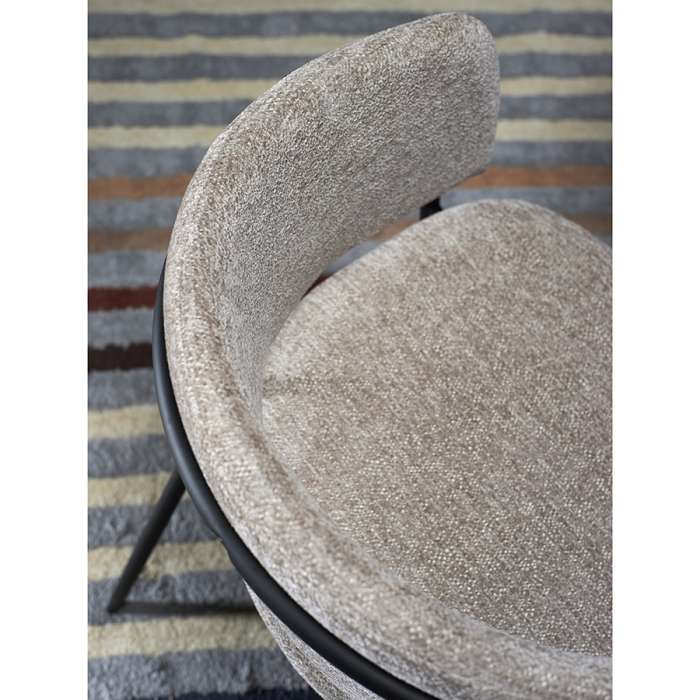 Стул helning, мягкий шенилл, капучино Bergenson Bjorn BB0000656