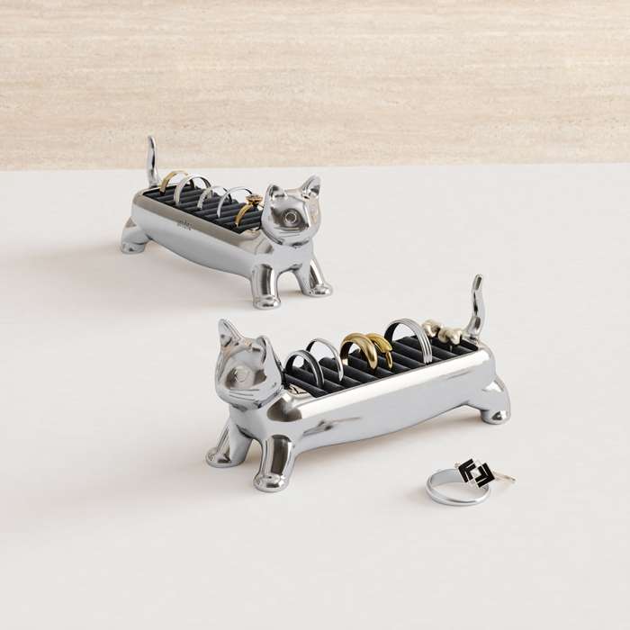 Держатель для колец ali cat, хром UMBRA 1023419-158