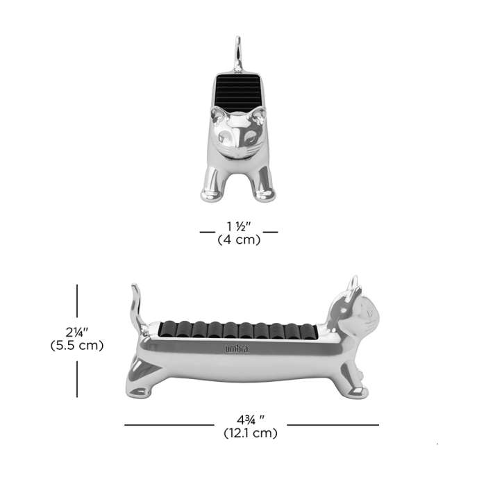 Держатель для колец ali cat, хром UMBRA 1023419-158