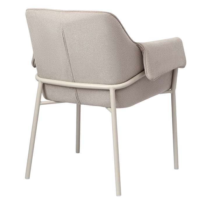 Стул aline, шенилл, серо-бежевый/бежевый Bergenson Bjorn BB0000906