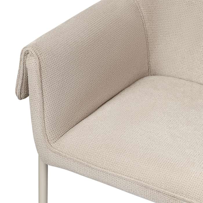 Стул aline, шенилл, серо-бежевый/бежевый Bergenson Bjorn BB0000906