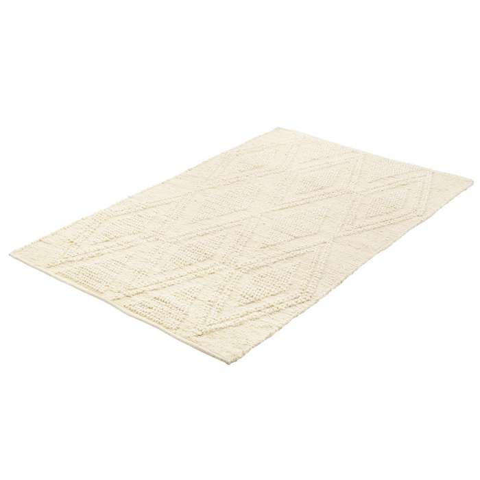 Ковер из шерсти и переработанного хлопка shillong из коллекции ethnic, 120х180см Tkano TK23-DR0064