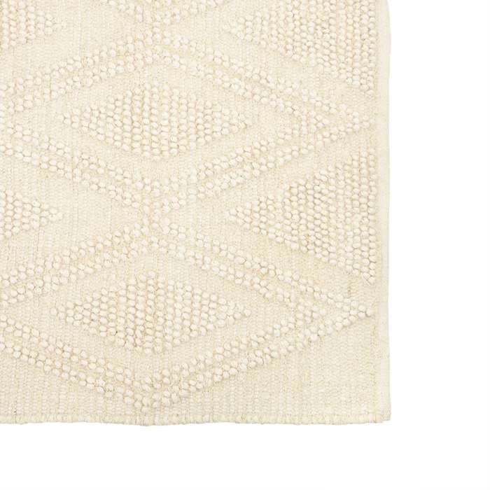 Ковер из шерсти и переработанного хлопка shillong из коллекции ethnic, 120х180см Tkano TK23-DR0064