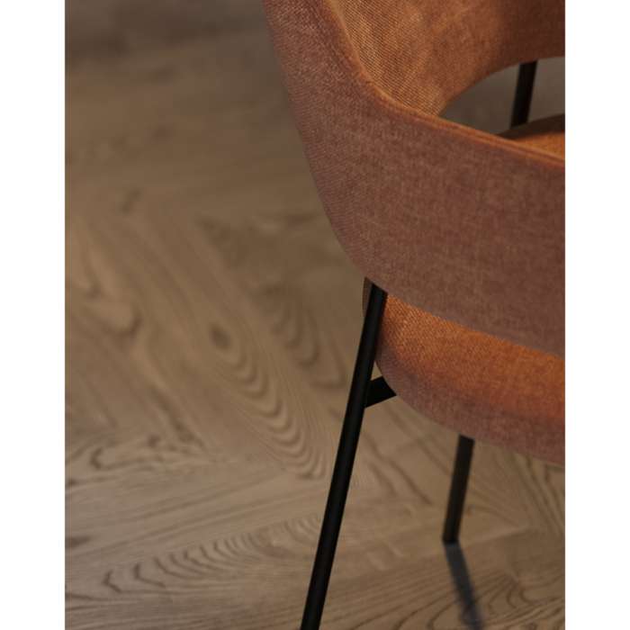 Стул wendy, рогожка, терракота Bergenson Bjorn BECH-WEVTEX08