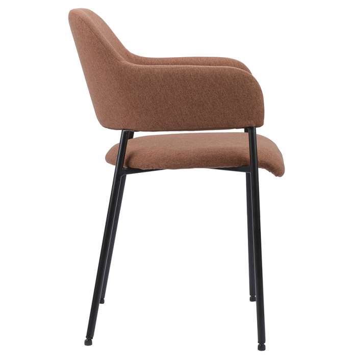 Стул wendy, рогожка, терракота Bergenson Bjorn BECH-WEVTEX08