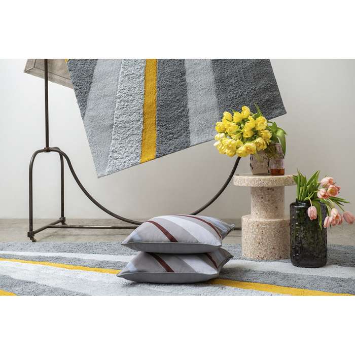 Чехол на подушку из хлопка с принтом tulip field из коллекции terra, 45х45 см Tkano TK22-CC0011