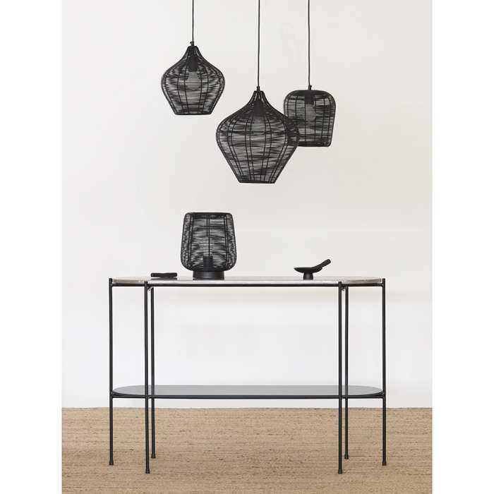 Светильник подвесной vinger, D36х40 см, черный Bergenson Bjorn BB0000358