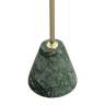 Столик кофейный kaya, D40,8 см, золотистый/зеленый Bergenson Bjorn BB0000149