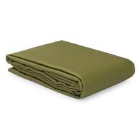 Простыня из премиального сатина оливкового цвета из коллекции essential, 180х270 см Tkano TK24-SH0012