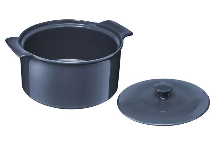 Кастрюля, 3 л, с крышкой, фарфор P, синяя, Indulgence MAXWELL & WILLIAMS MW451-IA0377