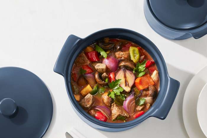 Кастрюля, 3 л, с крышкой, фарфор P, синяя, Indulgence MAXWELL & WILLIAMS MW451-IA0377