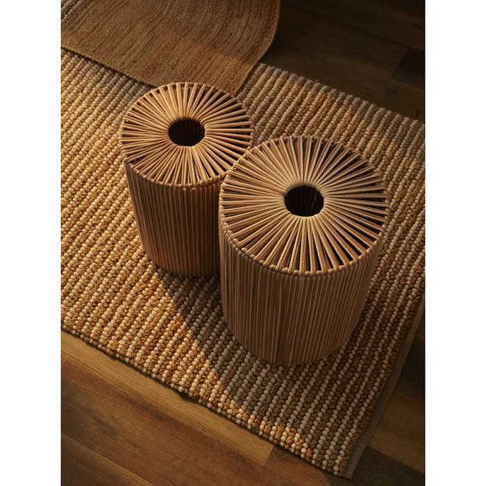 Корзина плетеная dholak beige из коллекции ethnic, размер m Tkano TK24-ST_BA0041