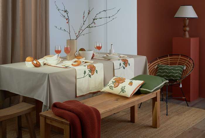 Салфетка сервировочная spring flower из коллекции ethnic, 45х45 см Tkano TK25-NA0002