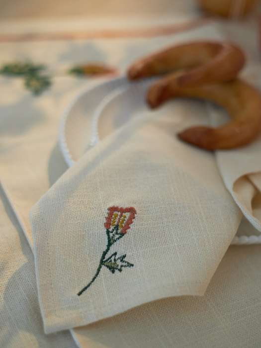 Салфетка сервировочная spring flower из коллекции ethnic, 45х45 см Tkano TK25-NA0002