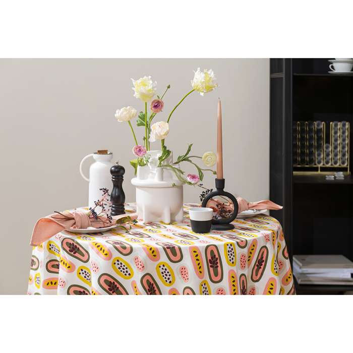 Салфетка под приборы из умягченного льна розово-пудрового цвета из коллекции essential, 35х45 см Tkano TK19-PM0004