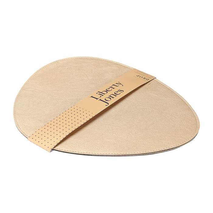 Набор из 2-х двухсторонних сервировочных салфеток drop, 33х41 см, коричневый/карамельный Liberty Jones LJ0000465