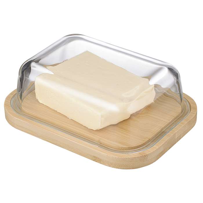 Масленка стеклянная, 18х14х6 см Smart Solutions SFE-SS-BD-GLS-640