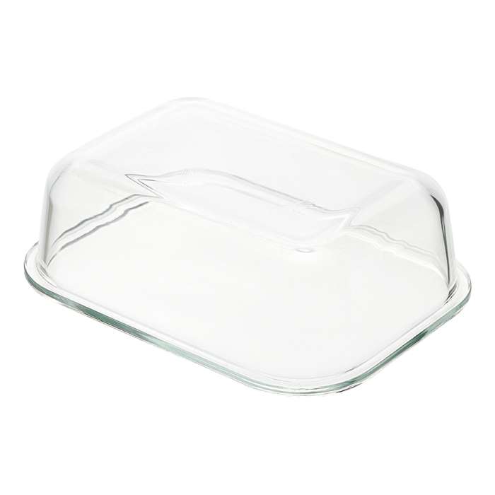 Масленка стеклянная, 18х14х6 см Smart Solutions SFE-SS-BD-GLS-640