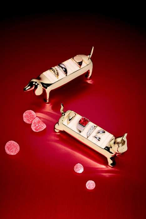 Держатель для колец dachsie, латунь UMBRA 299245-104