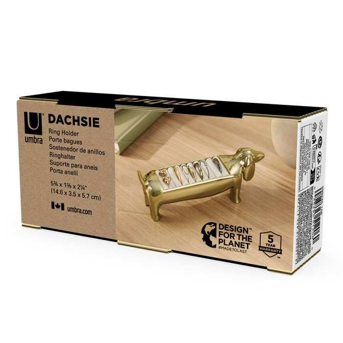 Держатель для колец dachsie, латунь UMBRA 299245-104